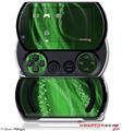 Mystic Vortex Green - Decal Style Skins (fits Sony PSPgo)