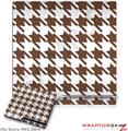 Sony PS3 Slim Skin Houndstooth Chocolate Brown