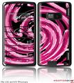 LG enV2 Skin - Alecias Swirl 02 Hot Pink