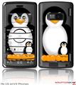 LG enV2 Skin - Penguins on Black