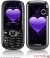 LG Rumor 2 Skin - Glass Heart Grunge Purple