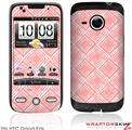HTC Droid Eris Skin Wavey Pink