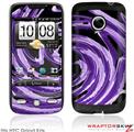 HTC Droid Eris Skin - Alecias Swirl 02 Purple