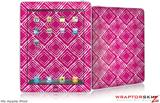 iPad Skin Wavey Fushia Hot Pink