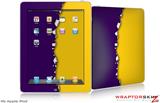 iPad Skin Ripped Colors Purple Yellow