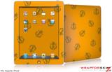 iPad Skin Anchors Away Orange
