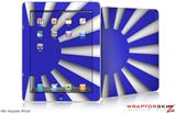 iPad Skin - Japanese Rising Sun Blue