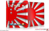 iPad Skin - Japanese Rising Sun Red