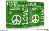 iPad Skin - Love and Peace Green