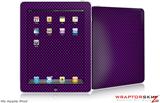 iPad Skin - Carbon Fiber Purple