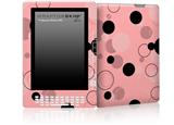 Lots of Dots Pink on Pink - Decal Style Skin for Amazon Kindle DX