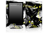 Abstract 02 Yellow - Decal Style Skin for Amazon Kindle DX
