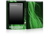 Mystic Vortex Green - Decal Style Skin for Amazon Kindle DX