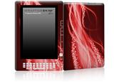 Mystic Vortex Red - Decal Style Skin for Amazon Kindle DX