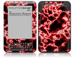 Electrify Red - Decal Style Skin fits Amazon Kindle 3 Keyboard (with 6 inch display)