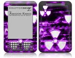 Radioactive Purple - Decal Style Skin fits Amazon Kindle 3 Keyboard (with 6 inch display)