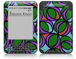 Crazy Dots 03 - Decal Style Skin fits Amazon Kindle 3 Keyboard (with 6 inch display)