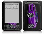 2010 Camaro RS Purple - Decal Style Skin fits Amazon Kindle 3 Keyboard (with 6 inch display)