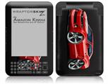 2010 Camaro RS Red - Decal Style Skin fits Amazon Kindle 3 Keyboard (with 6 inch display)