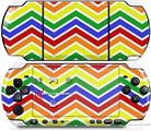 Sony PSP 3000 Decal Style Skin - Zig Zag Rainbow