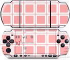Sony PSP 3000 Decal Style Skin - Squared Pink
