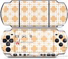 Sony PSP 3000 Decal Style Skin - Boxed Peach