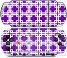 Sony PSP 3000 Decal Style Skin - Boxed Purple