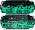 Sony PSP 3000 Decal Style Skin - HEX Seafoan Green