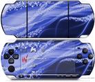 Sony PSP 3000 Decal Style Skin - Mystic Vortex Blue