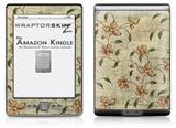 Flowers and Berries Orange - Decal Style Skin (fits 4th Gen Kindle with 6inch display and no keyboard)