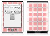 Squared Pink - Decal Style Skin (fits 4th Gen Kindle with 6inch display and no keyboard)