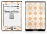 Boxed Peach - Decal Style Skin (fits 4th Gen Kindle with 6inch display and no keyboard)