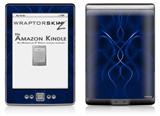 Abstract 01 Blue - Decal Style Skin (fits 4th Gen Kindle with 6inch display and no keyboard)