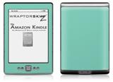 Solids Collection Seafoam Green - Decal Style Skin (fits 4th Gen Kindle with 6inch display and no keyboard)