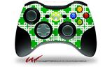 Boxed Green - Decal Style Skin fits Microsoft XBOX 360 Wireless Controller (CONTROLLER NOT INCLUDED)