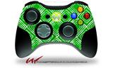 Wavey Green - Decal Style Skin fits Microsoft XBOX 360 Wireless Controller (CONTROLLER NOT INCLUDED)