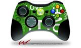 Love and Peace Green - Decal Style Skin fits Microsoft XBOX 360 Wireless Controller (CONTROLLER NOT INCLUDED)