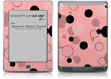 Lots of Dots Pink on Pink - Decal Style Skin (fits Amazon Kindle Touch Skin)