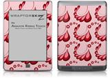 Petals Red - Decal Style Skin (fits Amazon Kindle Touch Skin)