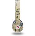 Skin Decal Wrap works with Original Beats Solo HD Headphones Flowers and Berries Blue Skin Only (HEADPHONES NOT INCLUDED)