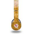 Skin Decal Wrap works with Original Beats Solo HD Headphones Triangle Mosaic Orange Skin Only (HEADPHONES NOT INCLUDED)
