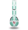 Skin Decal Wrap works with Original Beats Solo HD Headphones Squared Seafoam Green Skin Only (HEADPHONES NOT INCLUDED)