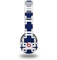 Skin Decal Wrap works with Original Beats Solo HD Headphones Boxed Navy Blue Skin Only (HEADPHONES NOT INCLUDED)