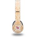 Skin Decal Wrap works with Original Beats Solo HD Headphones Wavey Peach Skin Only (HEADPHONES NOT INCLUDED)