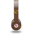 Skin Decal Wrap works with Original Beats Solo HD Headphones Anchors Away Chocolate Brown Skin Only (HEADPHONES NOT INCLUDED)