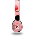 Skin Decal Wrap works with Original Beats Solo HD Headphones Lots of Dots Red on Pink Skin Only (HEADPHONES NOT INCLUDED)