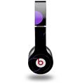 Skin Decal Wrap works with Original Beats Solo HD Headphones Lots of Dots Purple on Black Skin Only (HEADPHONES NOT INCLUDED)