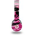 Skin Decal Wrap works with Original Beats Solo HD Headphones Alecias Swirl 02 Hot Pink Skin Only (HEADPHONES NOT INCLUDED)
