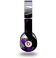 Skin Decal Wrap works with Original Beats Solo HD Headphones Abstract 02 Purple Skin Only (HEADPHONES NOT INCLUDED)