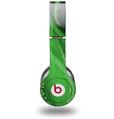 Skin Decal Wrap works with Original Beats Solo HD Headphones Mystic Vortex Green Skin Only (HEADPHONES NOT INCLUDED)